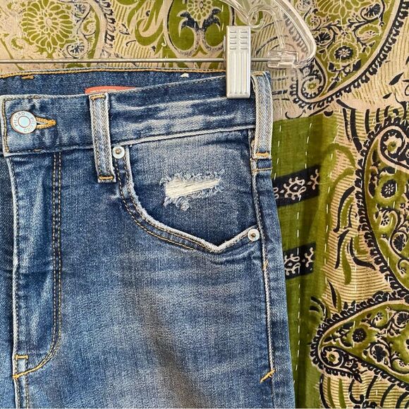 Anthropologie x Pilcro The Selvedge Vintage Straight Distressed Jeans Size 27 - Picture 7 of 16